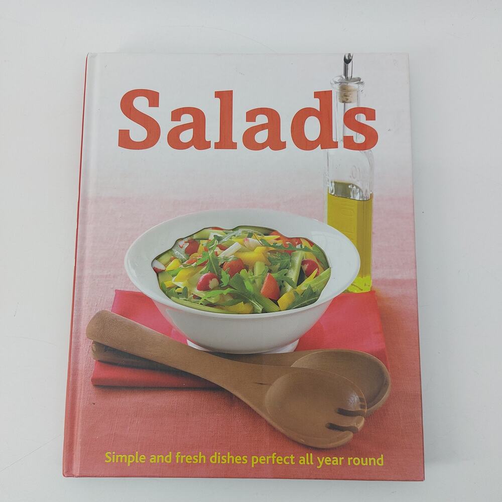 Salad Cookbook Parragon Hardcover Cook Book Healthy Fresh